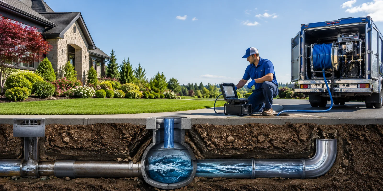 Drainage restoration information for Comins, MI