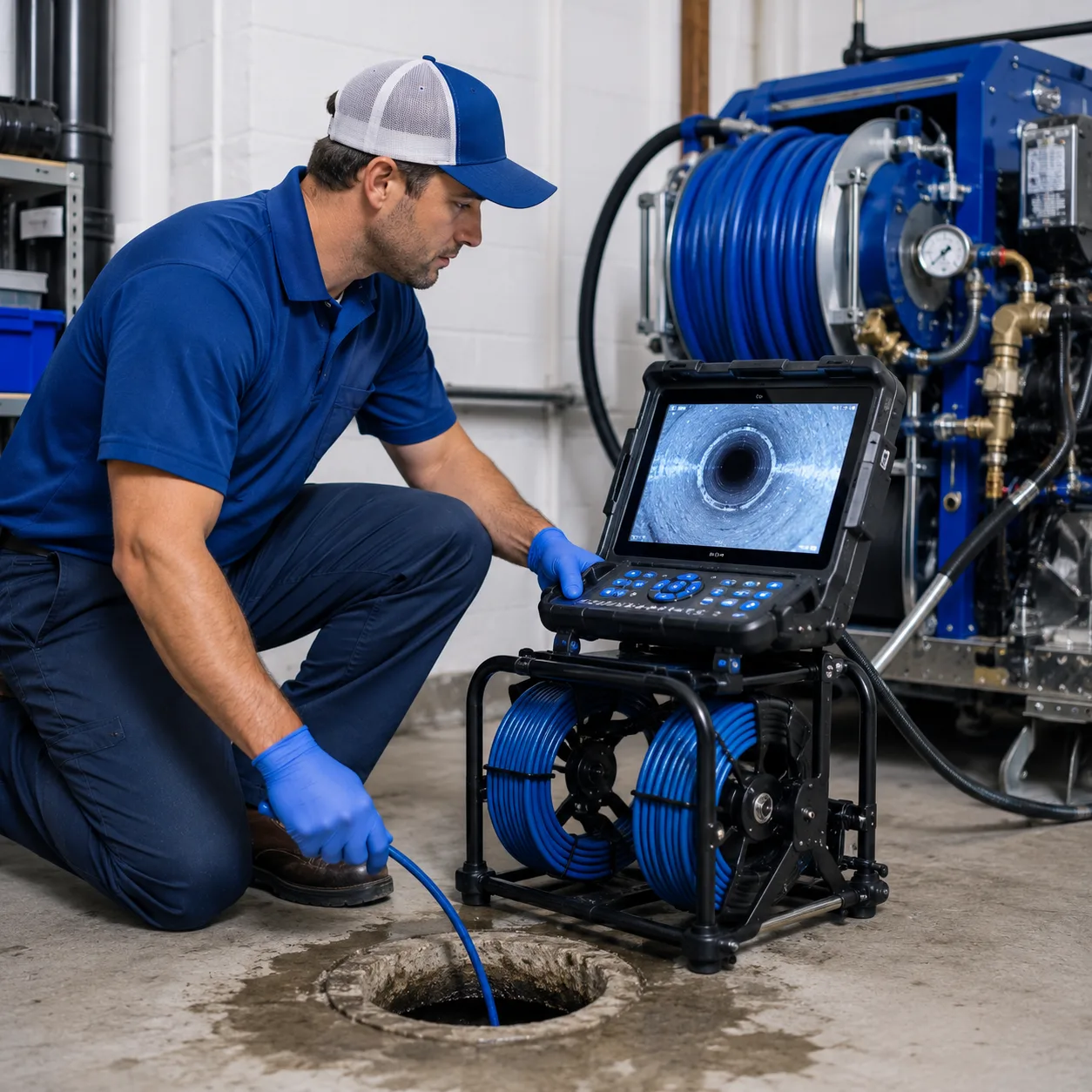 Drainage restoration professionals serving Comins, MI